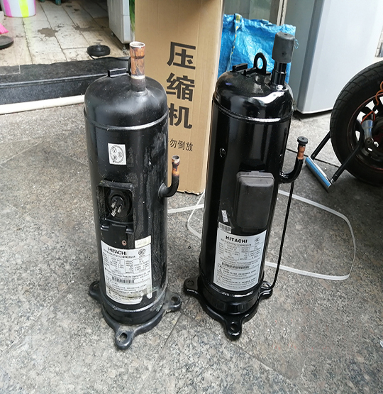 太白中央空调压缩机的更换维修